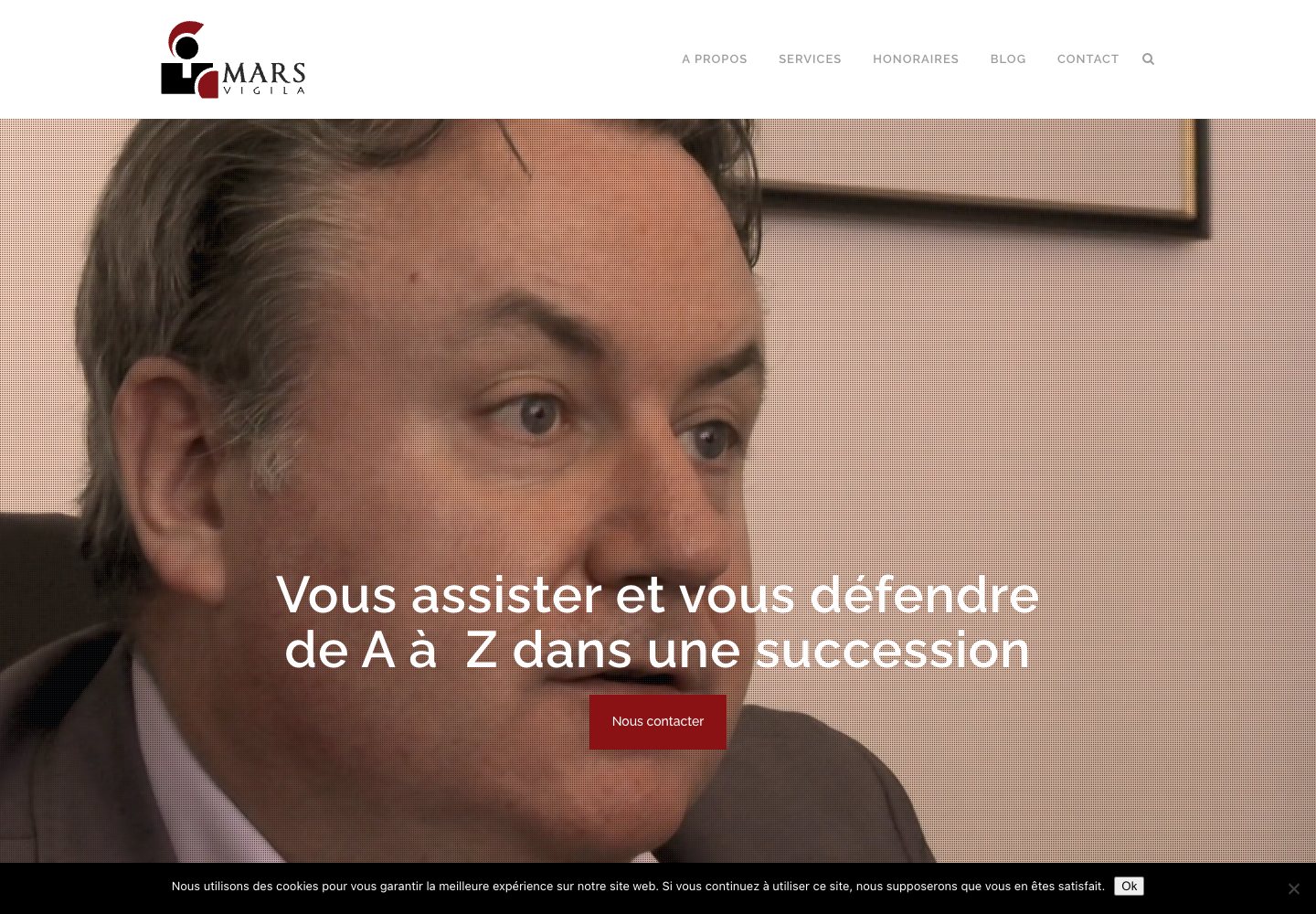 Capture du site Mars Vigila
