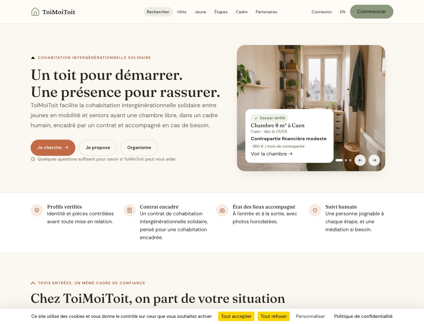 Capture du site ToiMoiToit